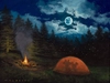 Walfrido Garcia - Camping under the Moon