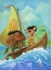 Tim Rogerson - Moana Knows the Way Gallery Wrapped