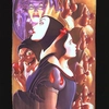 Alex Ross Disney - Once There Was a Princess From Beauty and The Beast Chiarograph on Black Paper