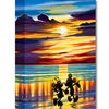 Stephen Fishwick - Sunset Stroll - 100x100