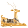 Dargenta - Resting Gold Thai Deer Statue