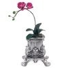 Dargenta - Silver Flower Pot Vintage Raised