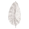 Dargenta - Tropical Leaf Silver Fruit Bowl Medium