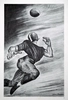 Ernie Barnes - The Bomb Artist Signed