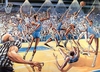 Ernie Barnes - Duke Basket Ball (fast Bak) Artist Proof