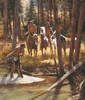 Howard Terpning - Bear Tracks