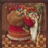 James Christensen - OLDE WORLD SANTA - 100x100