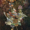 James Christensen - Butterfly Knight SMALLWORK CANVAS EDITION - 100x100