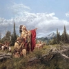 Paul Calle - In the Land of the Teton Sioux - 100x100