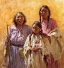 Howard Terpning - Three Generations