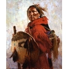 Howard Terpning - Red Blanket Coat