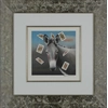 Robert Deyber - The Jack Ass Playing Cards Framed