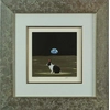 Robert Deyber - A Hare Out of Place I Outer-Space Framed