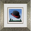 Robert Deyber - At The Drop Of A Hat Bowler Framed