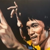 Stickman - Be Like Water Triptych - Bruce Lee