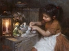 Morgan Weistling - Siennas Tea ARTIST PROOF SMALLWORK EDITION ON