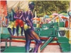 Paul Goodnight - Brazilian Boat Men Serigraph