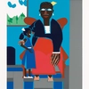 Romare Bearden - Family (Mother and Child) Serigraph