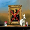 Robert Deyber - Bad Hare Day V (Mona Lisa)