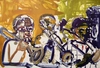 Romare Bearden - Brass Section Artist Signed