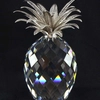 Swarovski Crystal - Giant Pineapple with rhodium leaf top - 100x100