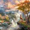 Thomas Kinkade Disney - Bambi's First Year - 100x100