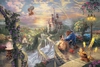 Thomas Kinkade Disney - Beauty and the Beast Falling in Love