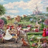 Thomas Kinkade Disney - Cinderella Happily Ever After - 100x100