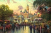 Thomas Kinkade Disney - Disneyland 50th Anniversary