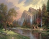 Thomas Kinkade - The Mountains Declare His Glory