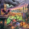 Thomas Kinkade Disney - Maleficent