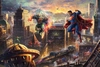 Thomas Kinkade DC Comics - Superman Man of Steel