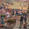 Thomas Kinkade Disney - Mary Poppins Returns - 100x100