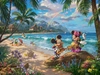 Thomas Kinkade Disney - Mickey & Minnie in Hawaii