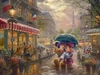 Thomas Kinkade Disney - Mickey & Minnie In Paris