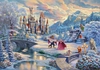 Thomas Kinkade Disney - Beauty And The Beast's Winter Enchantment