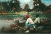 William Tolliver - Waiting For The Big One Estate Certified Lithograph Artist Proof