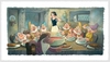 Toby Bluth - The Lost Soup Scene Hand Deckled Giclée On Paper