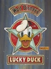 Trevor Carlton - Luck Duck  Lot 2 Giclee On Hand-Painted Mixed Media Canvas