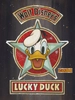 Trevor Carlton - Luck Duck  Lot 3 Giclee On Hand-Painted Mixed Media Canvas