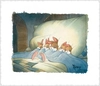 Toby Bluth - Sweet Dreams Bunnies Hand Deckled Giclée On Paper