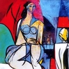 William Tolliver - Nude In Chair Artist Proof Estate Certified Lithograph Artist Proof