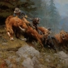 Andy Thomas - Grizzly Mountain - 100x100