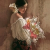 Lee Bogle - In The Garden - 100x100