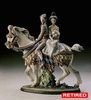 Lladro - Valencian Couple On Horse