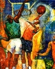 William Tolliver - Slam Dunk Estate Certified Serigraph Artist Proof