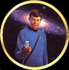 Thomas Blackshear - Star Trek Dr. Mccoy 25th Anniversary Plate