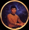 Thomas Blackshear - Star Trek Hikaru Sulu 25th Anniversary Plate