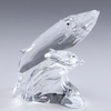 Swarovski Crystal - Whales - 100x100