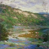 Larry Dyke - Texas Spring By Larry Dyke Giclee On Canvas  Artist Proof